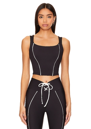 YEAR OF OURS Corset Tank in Black. Size L. Also in S, XL, XS.