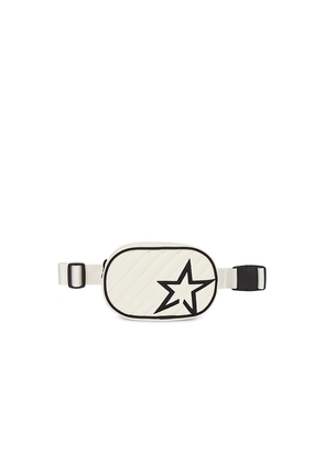Perfect Moment Star Bum Bag in White.
