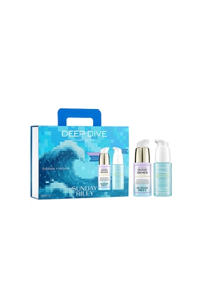 Sunday Riley Deep Dive Hydration + Plumping Set in Beauty: NA.