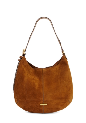 Rebecca Minkoff Naomi Hobo Bag in Cognac.