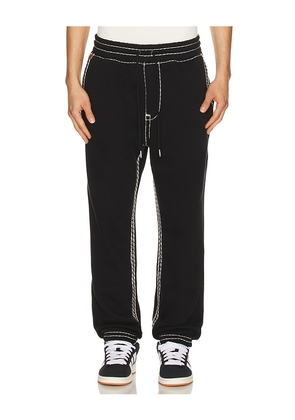 True Religion Super QT Jogger in Black. Size L. Also in M, S, XL/1X.