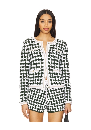 THE UPSIDE Portobello Crochet Cardigan in Green. Size L. Also in S.