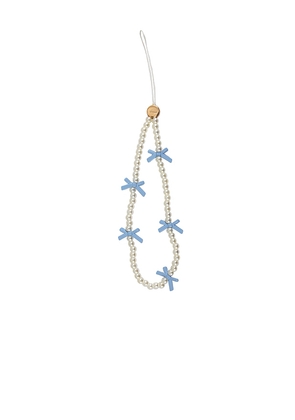 Sonix Beaded Phone Charm in Blue.