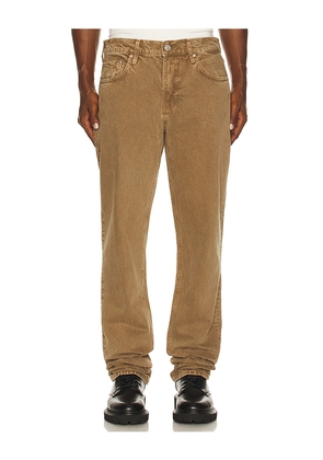 PAIGE Normandie Straight in Brown. Size 30. Also in 31, 32, 33, 34, 36.