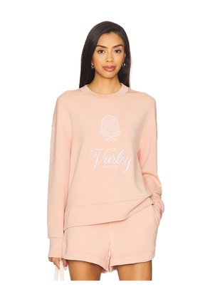 Varley Rasco Namesake Sweatshirt in Rose. Size M. Also in S, XL.