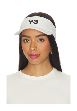 Y-3 x US Open Climacool Visor in Grey.