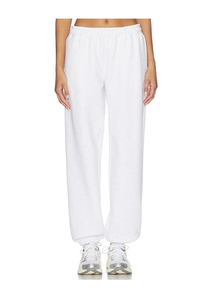 WellBeing + BeingWell Cooper Jogger in Light Grey. Size L. Also in M, S, XL, XS, XXS.