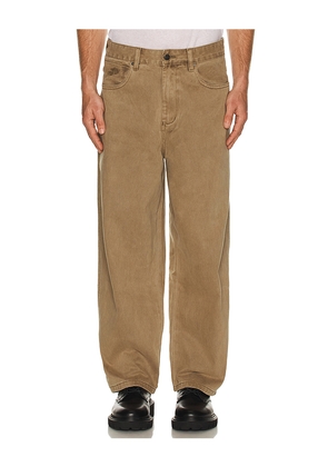 Worship Supplies Department Big Dawg Jean in Brown. Size 30. Also in 32, 34, 36, 38.