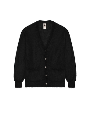 vowels Mohair Cardigan in Black. Size 1. Also in 2, 3.