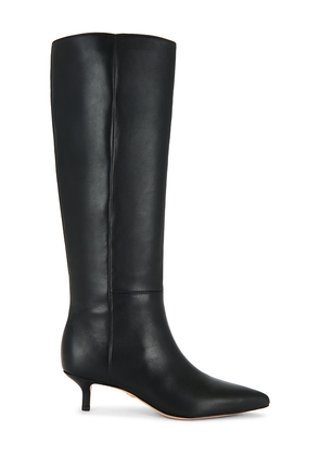 Veronica Beard Lisa 45 Tall Shaft Boot in Black. Size 6. Also in 6.5, 7, 7.5, 8.