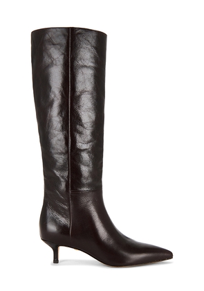 Veronica Beard Lisa 45 Tall Shaft Boot in Black. Size 7. Also in 7.5.