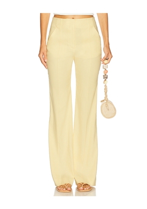 Veronica Beard Komi Pant in Lemon. Size 10. Also in 2, 4, 6.
