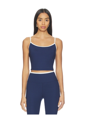 YEAR OF OURS Ribbed Bralette Tank Top in Navy. Size L. Also in M, S, XL, XS.