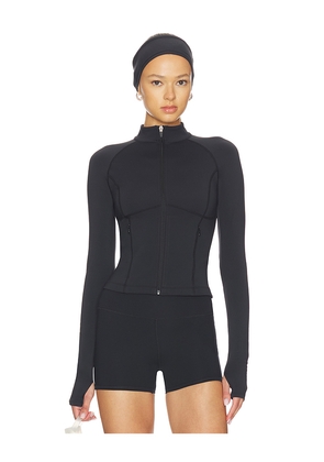 WellBeing + BeingWell WarmWell Brielle Jacket in Black. Size L. Also in M, S, XL, XS, XXS.