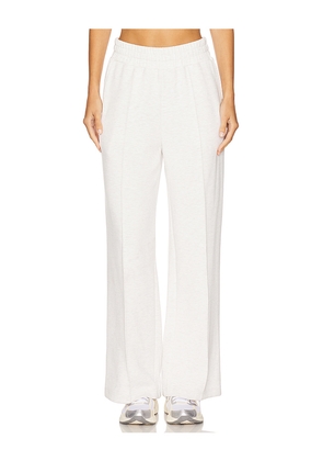Varley The Wide Leg 30 Pant in Ivory. Size L. Also in S, XL, XS.