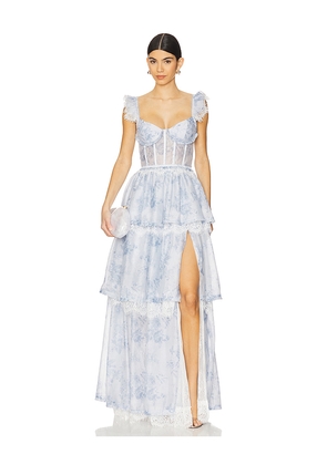 V. Chapman Jolie Gown in Baby Blue. Size 10. Also in 12, 2, 4, 6, 8.