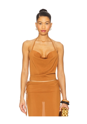 VDM Romy Tide Top in Tan. Size L. Also in S, M.