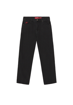 Worship Supplies Big Lounger Jean in Black. Size 32. Also in 34, 36, 38.