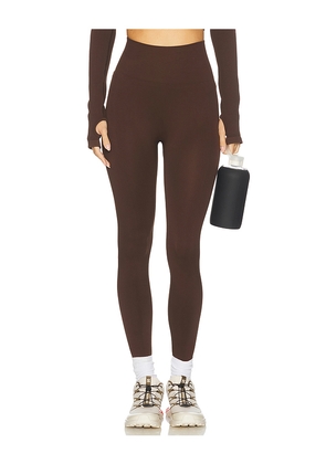 WellBeing + BeingWell Honor Seamless Legging in Brown. Size L/XL. Also in S/M.