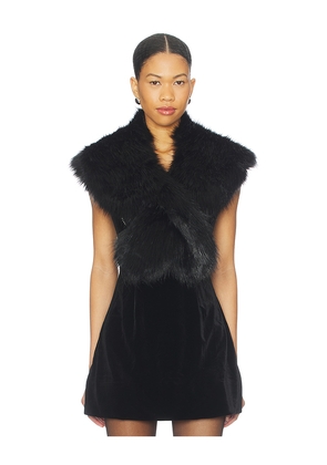 Unreal Fur Changes Scarf in Black.