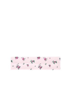 WellBeing + BeingWell Sable Headband in Pink.