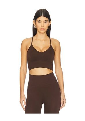 WellBeing + BeingWell Monroe Seamless Tank in Brown. Size L/XL. Also in XXS/XS, S/M.