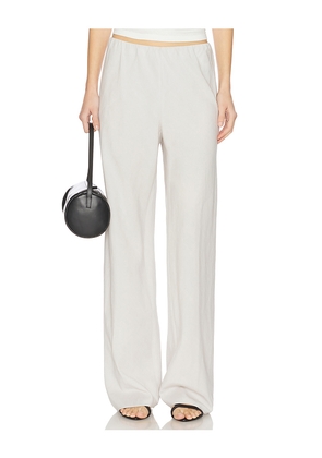 Vince High Waist Bias Pant in Ivory. Size L. Also in M.