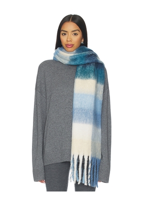 WellBeing + BeingWell Highland Scarf in Blue.