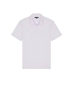 Vince Garment Dye Polo in Lavender. Size L. Also in S, M, XL/1X.