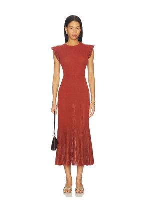 Ulla Johnson Noelle Dress in Burnt Orange. Size L. Also in XS, S, M, XL.