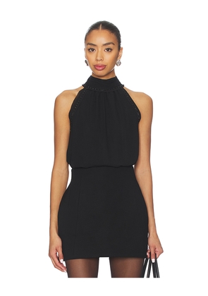 Veronica Beard Tanisha Top in Black. Size 0. Also in 00, 2, 6, 8.