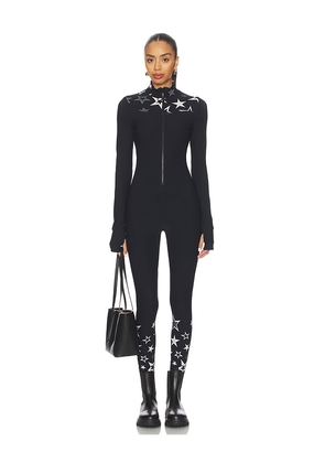 THE UPSIDE Superstar Nova Jumpsuit in Black. Size L. Also in XS, S, M.