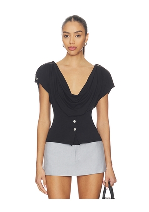 With Jean Sienna Top in Black. Size L. Also in M, S, XL, XS, XXS.