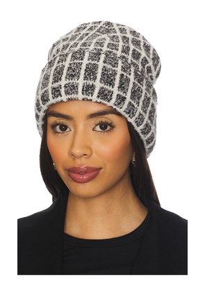 Varley Noel Knit Beanie in Charcoal.