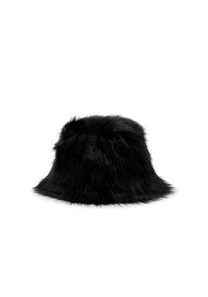 Unreal Fur Yeoman Hat in Black.