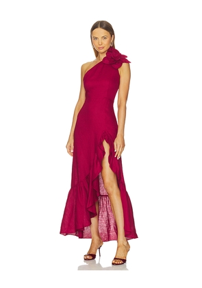 Yumi Kim Rocky Dress in Burgundy. Size L. Also in XS, S, M.