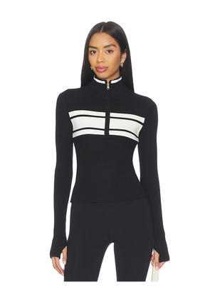 WellBeing + BeingWell Chalet Half Zip Pullover in Black. Size M. Also in XL, XS, XXS.