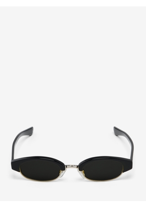 ALEXANDER MCQUEEN - McQueen Ellipse Sunglasses - Item 841557J07491056