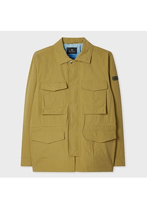 PS Paul Smith Khaki Cotton-Blend Field Jacket Green