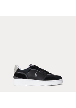 Open Masters Suede-Panelled Trainer