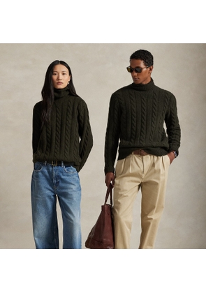 Cable-Knit Wool-Cashmere Jumper