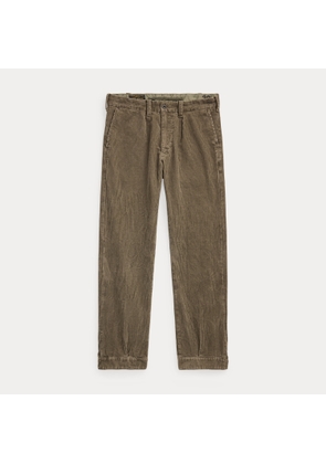 Pleated Corduroy Trouser