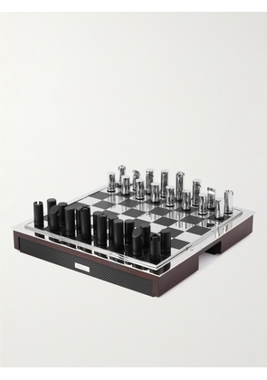 Ralph Lauren Home - Sutton Walnut, Carbon Fibre and Nickel Chess Set - Men - Black