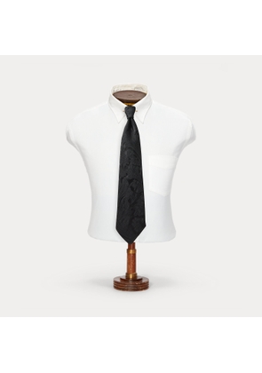 Handmade Floral Jacquard Tie