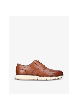 Mens Cole Haan Zerøgrand Wingtip Leather Oxford Shoes