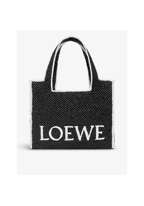 Loewe x Paula's Ibiza Large Raffia Tote Bag