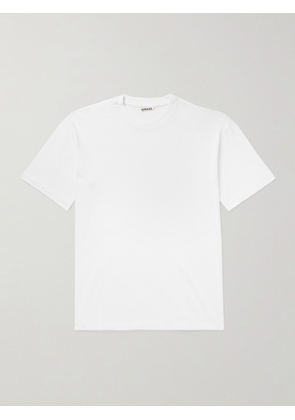 Auralee - Cotton-Jersey T-Shirt - Men - White - 3