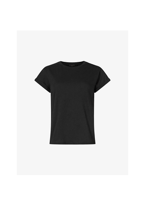 Womens Allsaints Anna Round-Neck Cotton T-Shirt