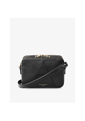 Womens Aspinal Of London Camera 'A' Leather Cross-Body Bag