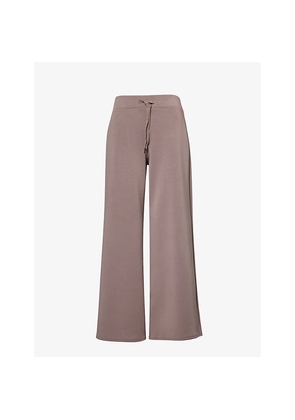 Womens Spanx Active Spanx® Airessentials Wide-Leg Stretch-Woven Jogging Bottoms